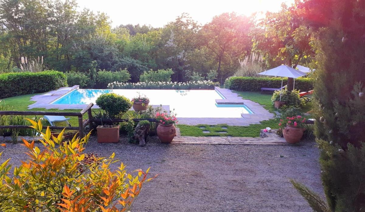 Tuscan Hills - Stonehouse, Garden & Pool Vicchio Eksteriør billede