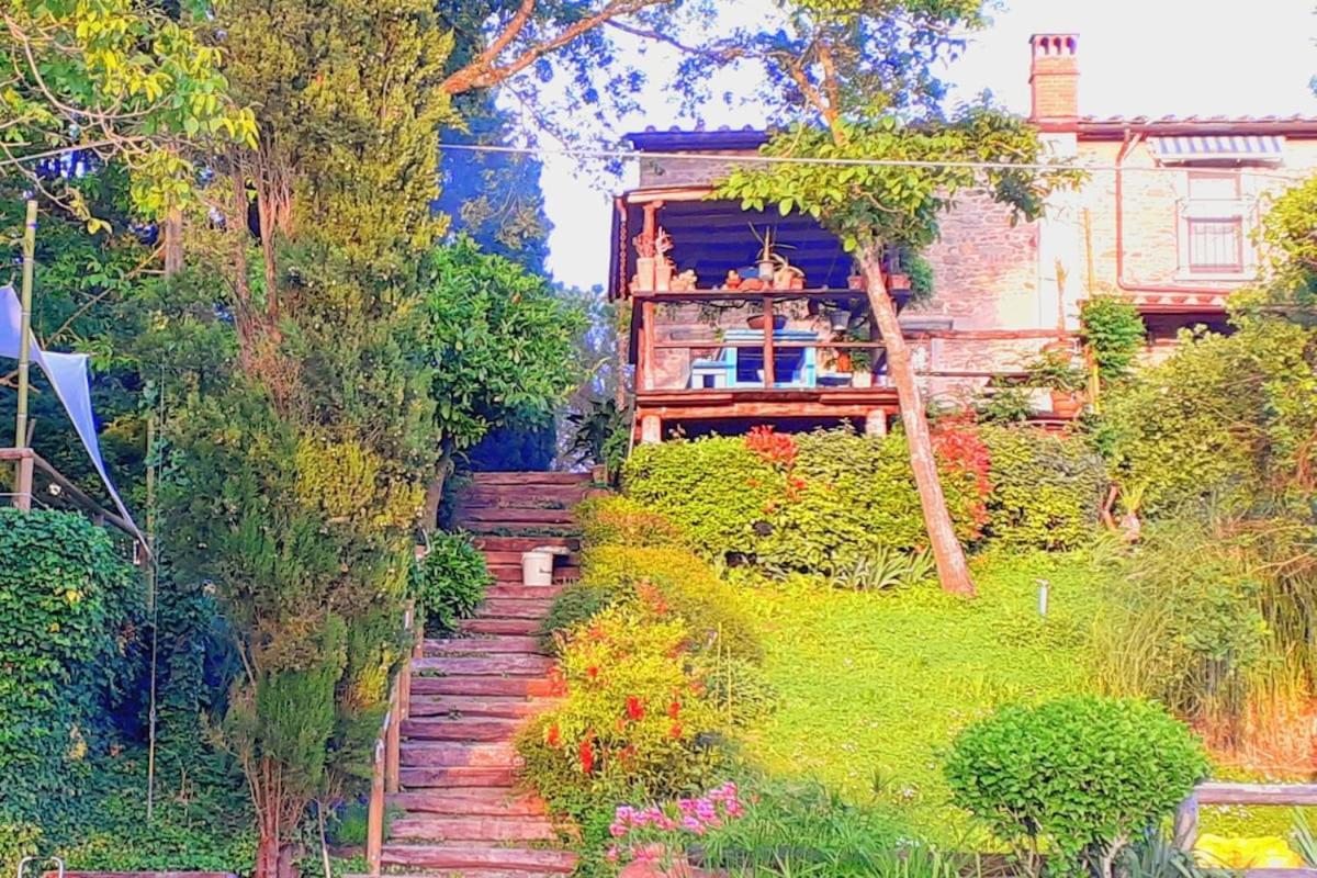 Tuscan Hills - Stonehouse, Garden & Pool Vicchio Eksteriør billede